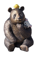 はぎぞうまさむねパンダ像